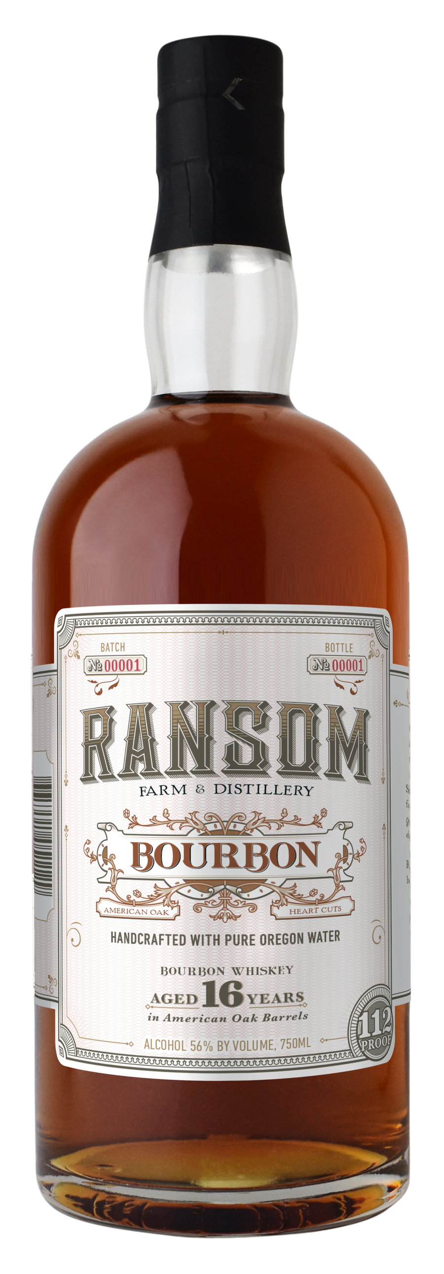 Ransom Bourbon Whiskey 16 Year