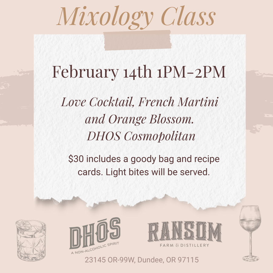 February Mixology Class